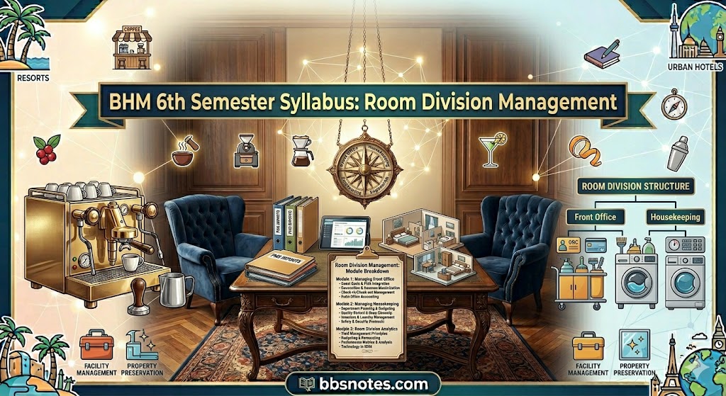 BHM 6th Semester Room Division Management Syllabus
